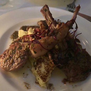 Bottino - Seared Australian lamb chops bagno cauda, semolina gnocchi alla romana - Italian Near Me - New York, New York