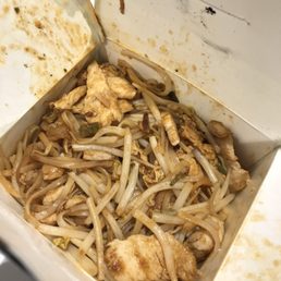 Pad thai .