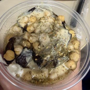Anoush'ella - Eggplant & Chickpea (Savory). - Lebanese Near Me - Boston, Massachusetts