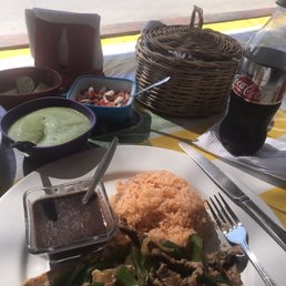 My fajita lunch! My fajita lunch!