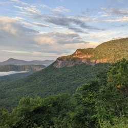 Big View Scenic Outlook - Big View Scenic Outlook, US Highway 64, Highlands