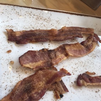 First Watch - Charcoal bacon. I tried to eat the parts that were edible but I gave up. - Breakfast & Brunch Near Me - Columbus, Ohio