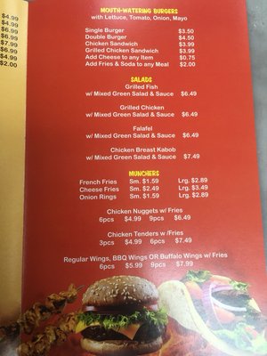 Menu photo 4 Kings Halal Deer Park, NY