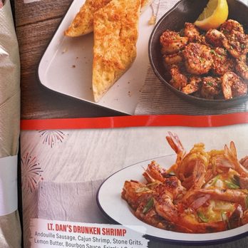 Bubba Gump Shrimp - Menu - Southern Near Me - Las Vegas, Nevada