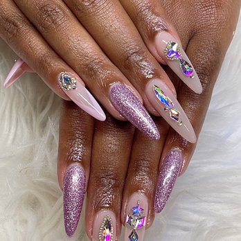 Kitchen Nail Bar - Mountain View - Gel X with Nail Art - Nail Salons Near Me - Mountain View, California
