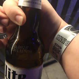 My time stamped bracelet with the date on the beer I purchased. My time stamped bracelet with the date on the beer I purchased.