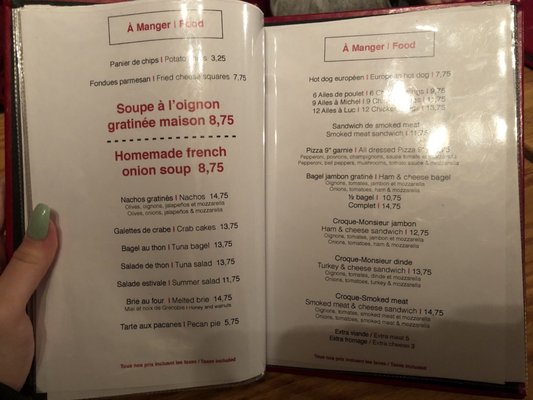 Menu photo 3 Oncle Antoine Quebec City, QC Menu photo 3 Oncle Antoine Quebec City, QC