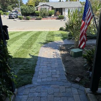 SPR Landscaping - Paver walkway - Landscaping Near Me - Fremont, California