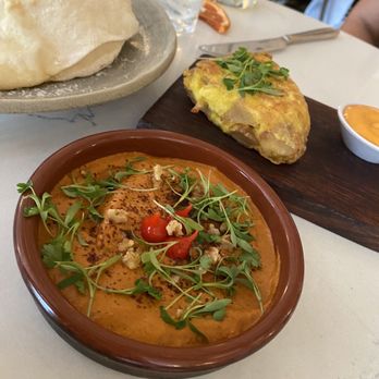 Issabella's - Muhammara and Spanish tortilla - Mediterranean Near Me - Miami Beach, Florida