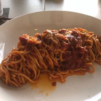 Quiora - Pasta with a tomato sauce and pork - Italian Near Me - Honolulu, Hawaii