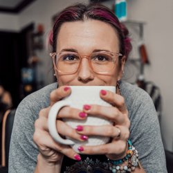 Salon Strain - Lisa loves a good cup of coffee before starting the day