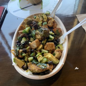 The Green Plate - a bowl of food on a table - Salad Near Me - Whitinsville, Massachusetts