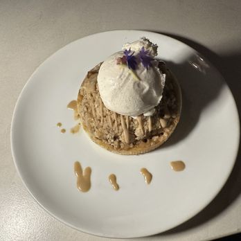 Terras - Apple Tart with Vanilla Bean Gelato - New American Near Me - Carefree, Arizona