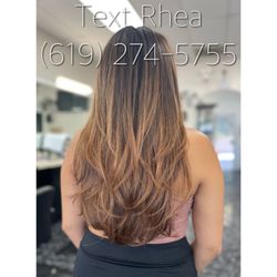 Angie's Beauty Salon - Layered haircut by Rhea