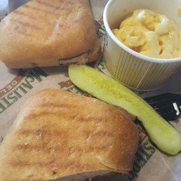 Horseradish Roast Beef & Cheddar on Ciabatta with caramelized onions! Side of Mac and cheese. Horseradish Roast Beef & Cheddar on Ciabatta with caramelized onions! Side of Mac and cheese.