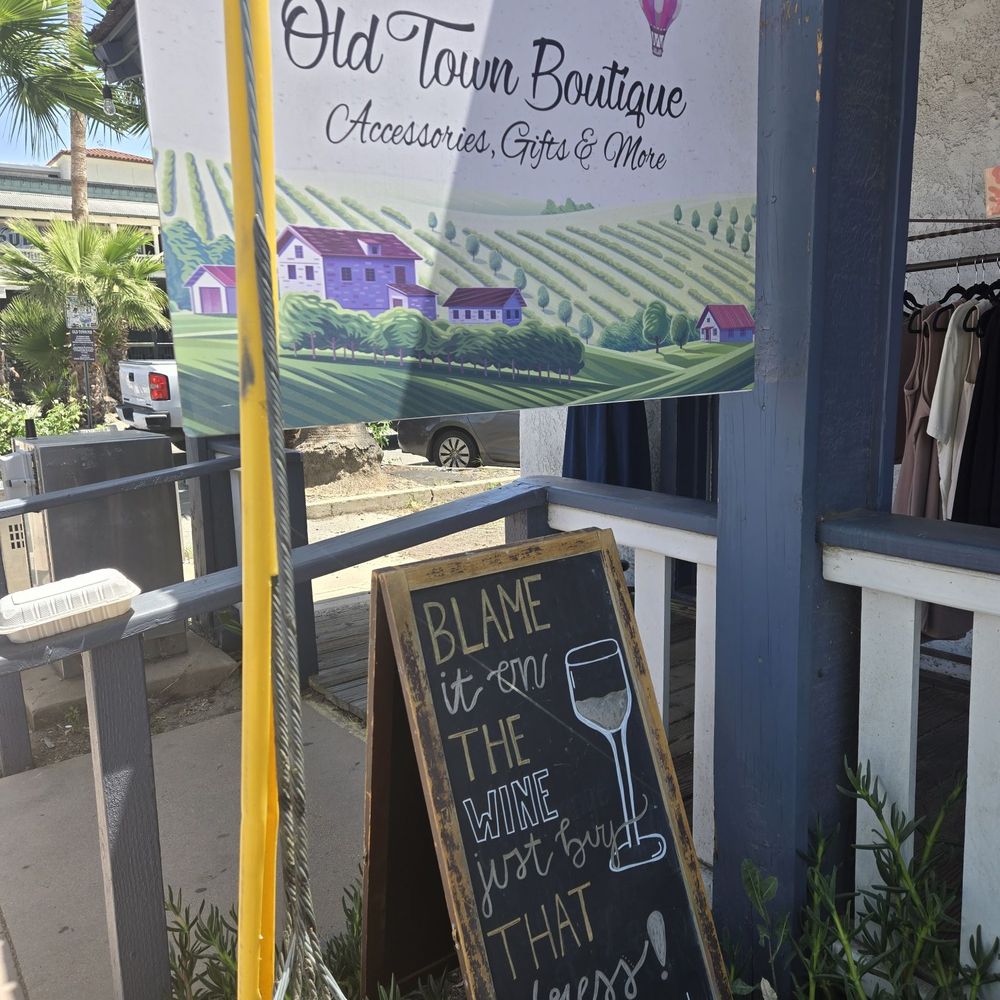 Old Town Boutique - Entrance - Women's Clothing Near Me - Temecula, California