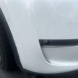 Front right side bumper damage!
