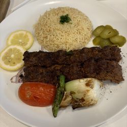 Noor Cafe - Adana Kebab Platter
