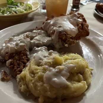 The Cochran General Store - Chicken fried Chicken w mashed potatoes and salad - Grocery Near Me - Bellville, Texas The Cochran General Store - Chicken fried Chicken w mashed potatoes and salad - Grocery Near Me - Bellville, Texas