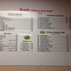 Scott Chinese Food
