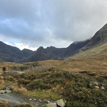 Fairy pools - Average terrain at this location. The walk down to the path might be considered a bit steep. - Landmarks & Historical Buildings Near Me