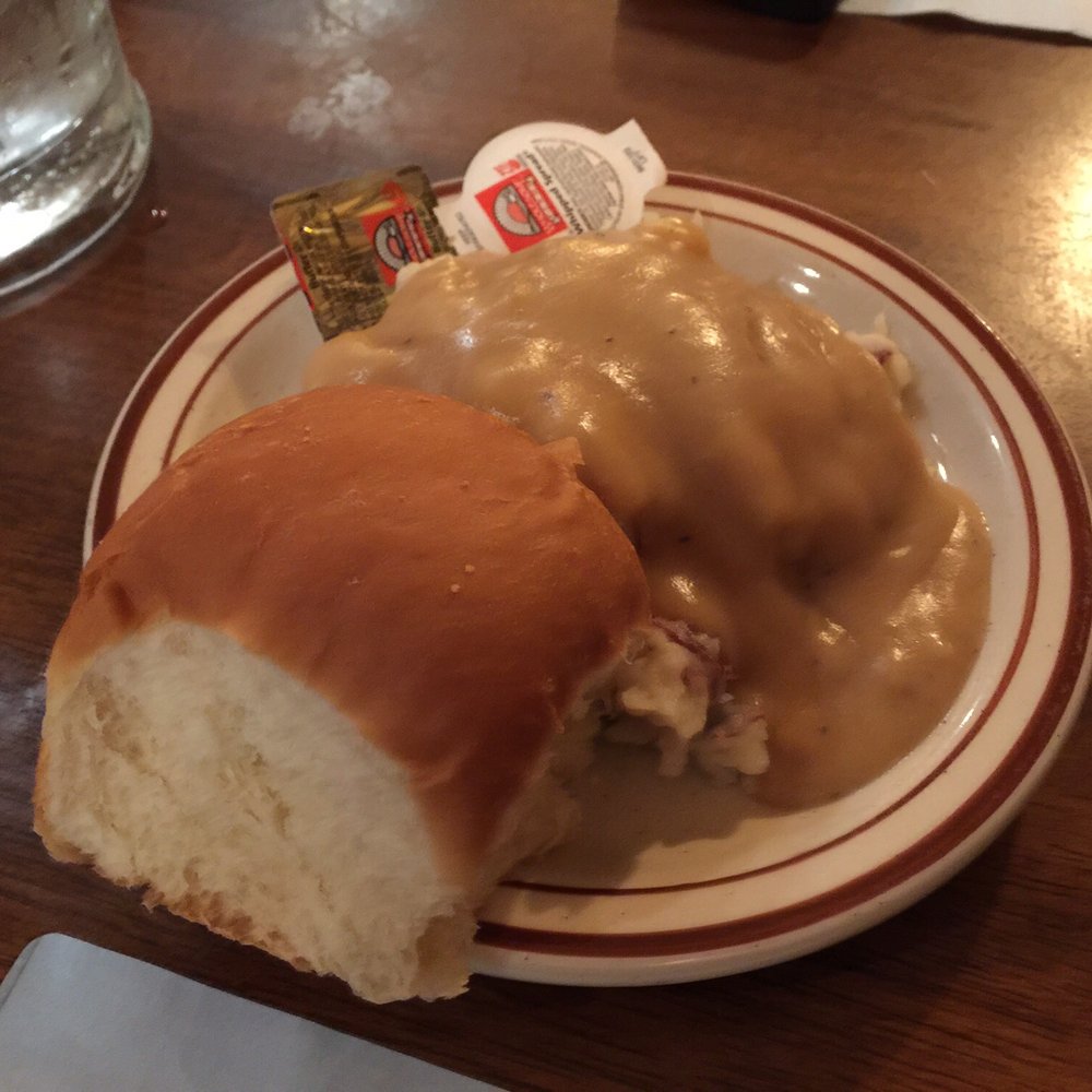 The Den - Mashed potatoes and gravy. - Steakhouses Near Me - Dillon, Montana The Den - Mashed potatoes and gravy. - Steakhouses Near Me - Dillon, Montana