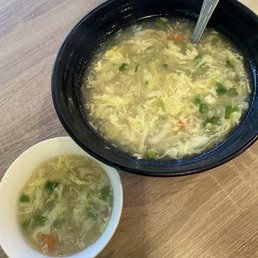 Egg flower soup Egg flower soup