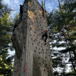 YMCA Camp Duncan - Climbing wall