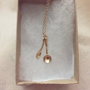 Shop-Ashiya - ladle & spoon gold necklace - Women's Clothing Near Me - Los Angeles, California Shop-Ashiya - ladle & spoon gold necklace - Women's Clothing Near Me - Los Angeles, California