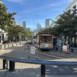 Powell & Mason Cable Car Turnaround