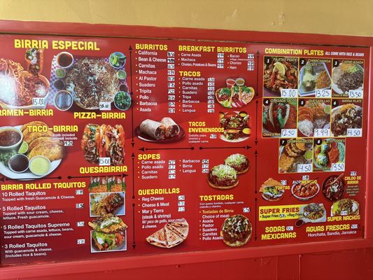 Menu photo 1 Birria Estilo Zacatecas Albuquerque, NM