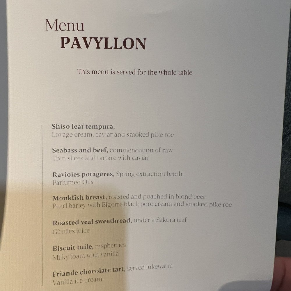 Pavillon Ledoyen - Tasting menu - French Near Me - Paris, 75