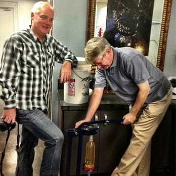 Water 2 Wine - Corking our wine! - Beer, Wine & Spirits Near Me - Austin, Texas
