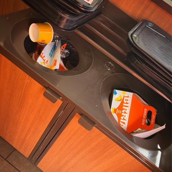 El Pollo Loco - two trash bins with food in them - Mexican Near Me - Cathedral City, California