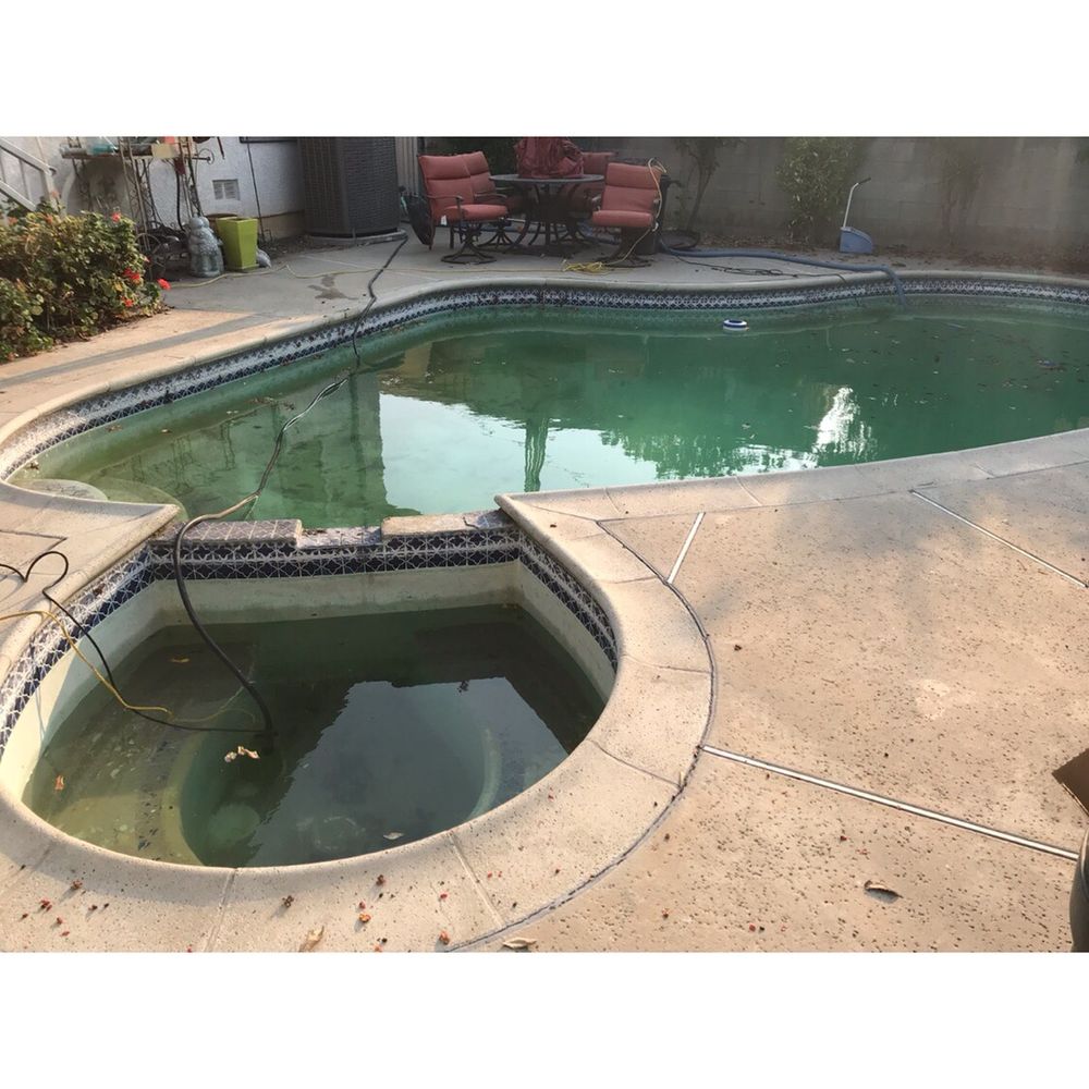 Castillo Pool Service - The original condition of our pool - Pool Cleaners Near Me Castillo Pool Service - The original condition of our pool - Pool Cleaners Near Me