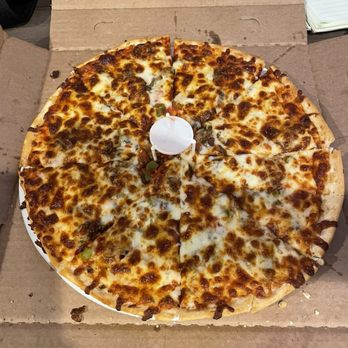 Bearno's By the Bridge - Veggie Special minus olives and onions - Pizza Near Me - Louisville, Kentucky