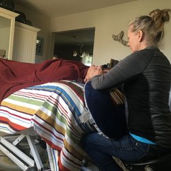 Felisa Holmberg Certified Rolfer - Craniosacral/Brain/Eye session.
