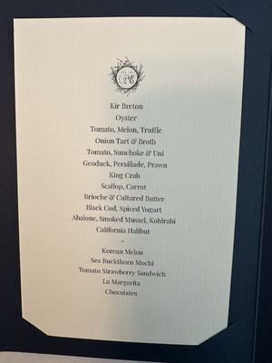 Menu photo 8 Atelier Crenn San Francisco, CA Menu photo 8 Atelier Crenn San Francisco, CA