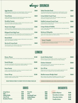 Menu photo 3 Sunny's at The RIM San Antonio, TX Menu photo 3 Sunny's at The RIM San Antonio, TX