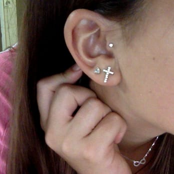 CraigPokesU - beautiful tragus done by Craig - Piercing Near Me - Arlington, Virginia