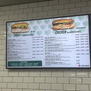 Mr Pickle’s - menu - Delis Near Me - Phoenix, Arizona Mr Pickle’s - menu - Delis Near Me - Phoenix, Arizona