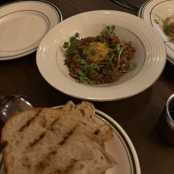 The Katherine - Steak Tartare and bread - New American Near Me - Fort Lauderdale, Florida The Katherine - Steak Tartare and bread - New American Near Me - Fort Lauderdale, Florida