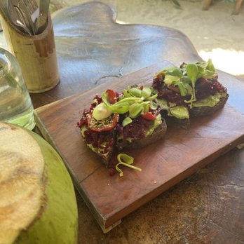 Raw Love - Avocado Toast - Vegan Near Me - Tulum, ROO Raw Love - Avocado Toast - Vegan Near Me - Tulum, ROO