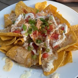 Seafood nachos Seafood nachos