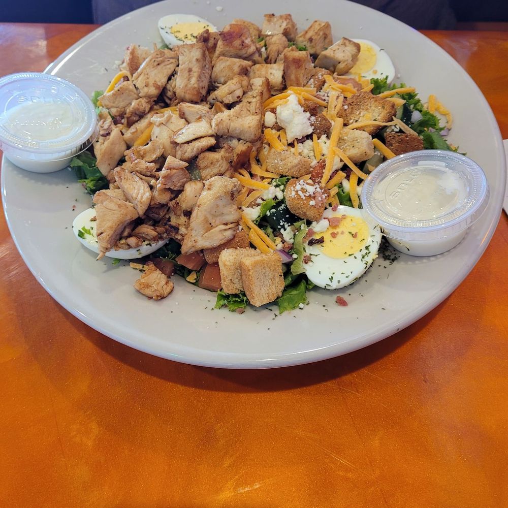 Fried chicken salad