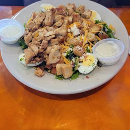 Fried chicken salad