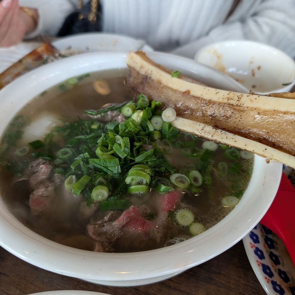 Electric Piggy BBQ - Bone marrow pho - Barbeque Near Me - Markham, Ontario