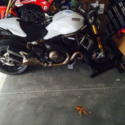 Ducati Omaha - Daisy is home and parked