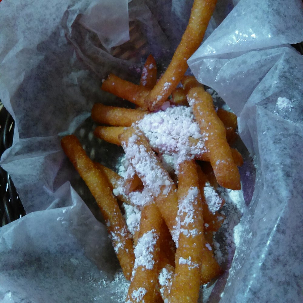 Fricker's - Mmmm funnel cake fries - American Near Me - MAUMEE, Ohio