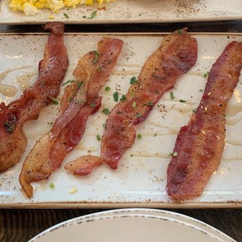 First Watch - Overhyped million dollar bacon. Too much maple, not enough zing. It's just... bacon. - Cafes Near Me - Fort Worth, Texas
